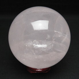 ミルキークォーツ 丸玉 76mm ピンク スフィア milky quartz 乳石英 原石 置物 乳白水晶 にゅう石英 パワーストーン 天然石 151-6001