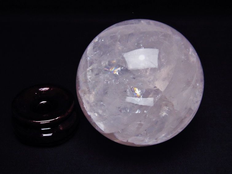楽天市場】ミルキークォーツ 丸玉 82mm ピンク スフィア milky quartz