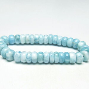 _}\ PT5{^ }[ uXbg 10mm larimar }[ u[yNgCg pectolite bracelet \[_]D _  111-34304