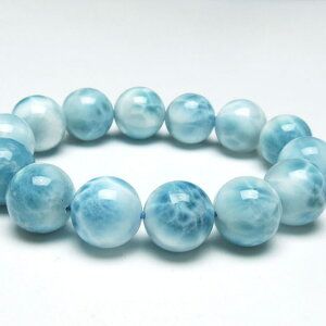 _}\ PT5{^ }[ uXbg 15mm }[ uX \[_]D yNgCg pectolite u[yNgCg larimar bracelet _  111-38055