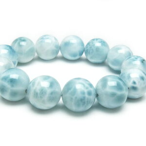 _}\ PT5{^ }[ uXbg 16mm }[ uX \[_]D yNgCg pectolite u[yNgCg larimar bracelet _  111-38082