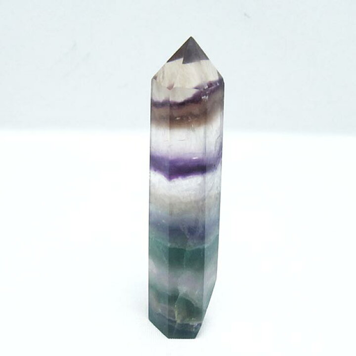 楽天市場】フローライト ポイント 六角柱 蛍石 ほたる石 fluorite 一点 