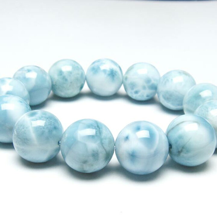 楽天市場】ラリマー ブレスレット 18mm ラリマール ブレス larimar  