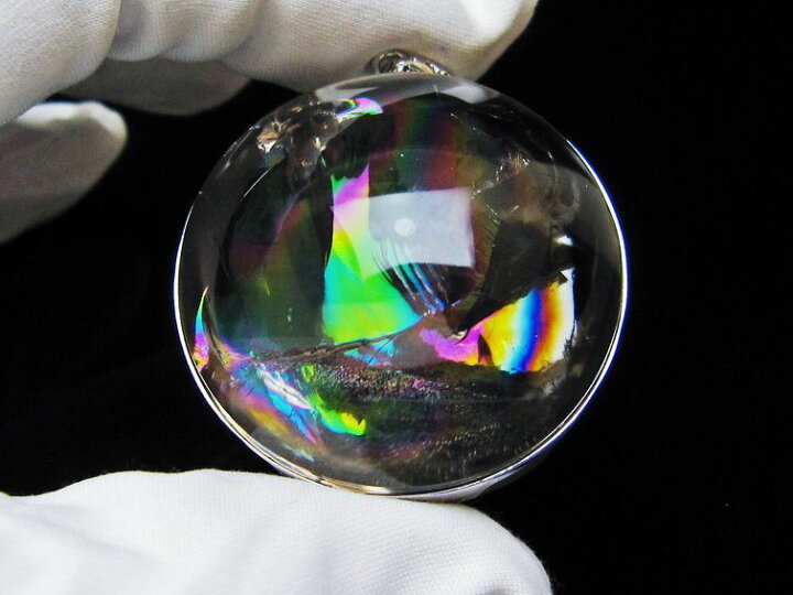 楽天市場】スモーキークォーツ ペンダント 虹入り 煙水晶 ペンダント 
