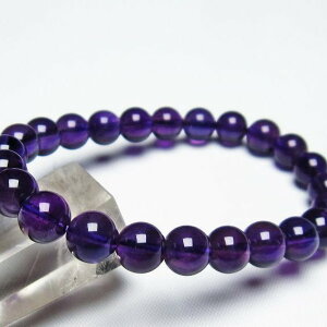 _P5{ő2,000~OFF^ AWXg uXbg 8mm AVXg uX amethyst bracelet _ [։ [M 1/10] 111-21598