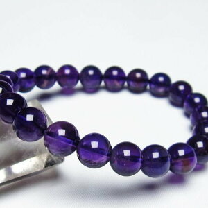 _16܂Ń|Cg2{^ AWXg uXbg 9mm AVXg uX amethyst bracelet _ [։ [M 1/10] 111-21614