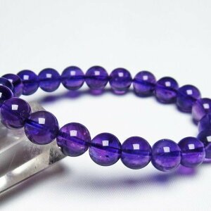 _16܂Ń|Cg2{^ AWXg uXbg 9mm AVXg uX amethyst bracelet _ [։ [M 1/10] 111-21628