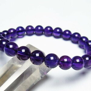 _P5{ő2,000~OFF^ AWXg uXbg 8mm AVXg uX amethyst bracelet _ [։ [M 1/10] 111-21644