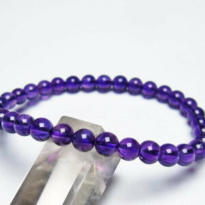 _P5{ő2,000~OFF^ AWXg uXbg 6mm AVXg uX amethyst bracelet _ [։ [M 1/10] 111-21652