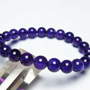 _P5{ő2,000~OFF^ AWXg uXbg 8mm AVXg uX amethyst bracelet _ [։ [M 1/10] 111-21697