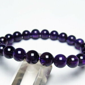 _P5{ő2,000~OFF^ AWXg uXbg 8mm AVXg uX amethyst bracelet _ [։ [M 1/10] 111-21701