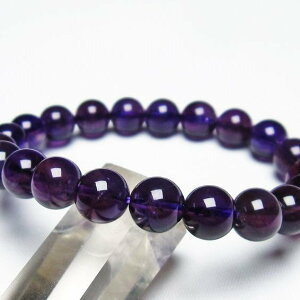 _16܂Ń|Cg2{^ AWXg uXbg 9mm AVXg uX amethyst bracelet _ [։ [M 1/10] 111-21751
