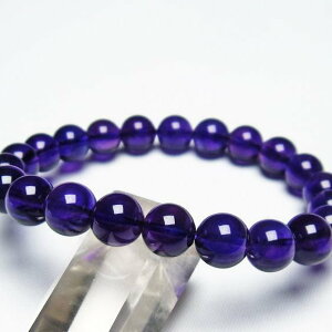 _16܂Ń|Cg2{^ AWXg uXbg 9mm AVXg uX amethyst bracelet _ [։ [M 1/10] 111-21772