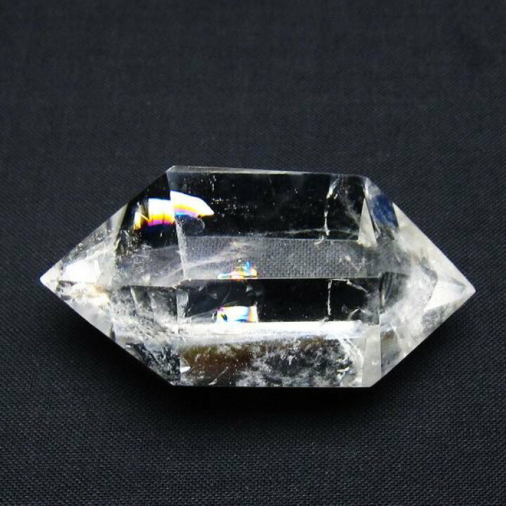 楽天市場】水晶 ポイント 水晶 六角柱 虹入り 浄化用水晶 インテリア 