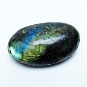 ラブラドライト 原石 タンブル 握り石 パームストーン 一点物 171-6134