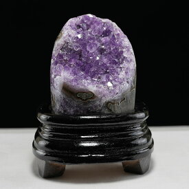 アメジスト クラスター ウルグアイ産 台座付属 アメシスト 原石 amethyst 紫 置物 浄化 開運 玄関 ametista 一点物 送料無料 182-8021