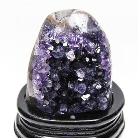 送料無料 一点物 アメジスト クラスター ウルグアイ産 台座付属 アメシスト 原石 amethyst 紫 置物 浄化 開運 玄関 ametista 182-8056