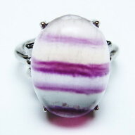 フローライト リング 蛍石 指輪 fluorite ring 蛍石 ほたる石 フリーサイズ 14号 一点物 メール便送料無…