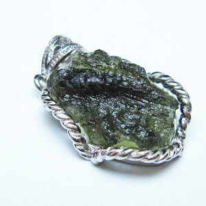_P5{ő2,000~OFF^ _oCg y_g ΃y_g moldavite pendant VRKX _E y_ggbv Y fB[X _  199-404