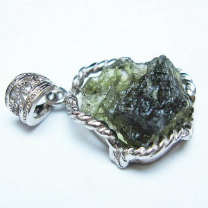 _P5{ő2,000~OFF^ _oCg y_g ΃y_g moldavite pendant VRKX _E y_ggbv Y fB[X _  199-407