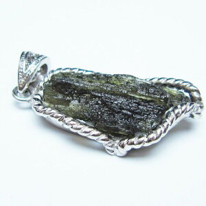 _P5{ő2,000~OFF^ _oCg y_g ΃y_g moldavite pendant VRKX _E y_ggbv Y fB[X _  199-417