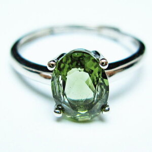 _oCg O _oCg w t[TCY moldavite ring VRKX _E Y fB[X _ 12  199-479