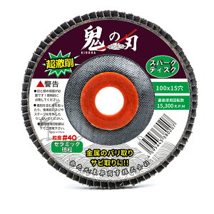 S̐n Xp[NfBXN Z~bN 100mm×15mm #40 (10) Tr OC_[ fBXNOC_[ 100mm n  p ւn @ u ֐n KƂ dH 40 fBXNOC_
