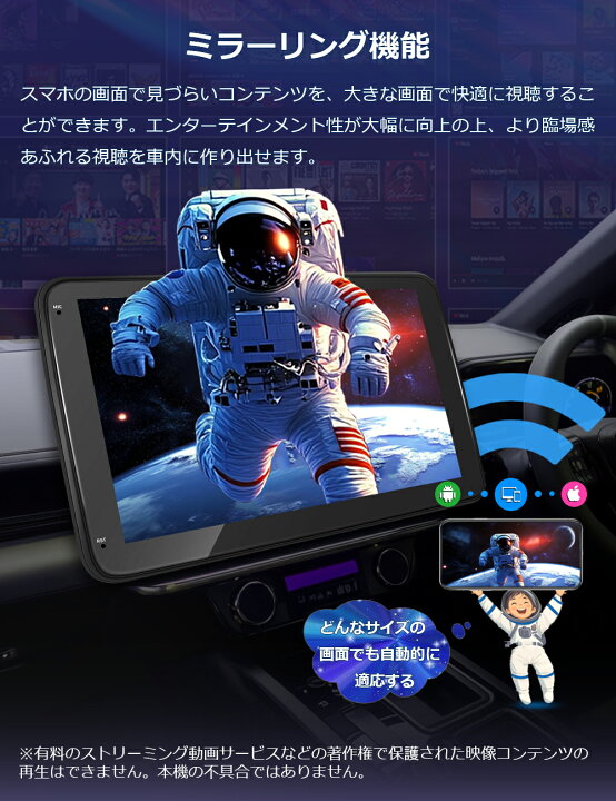 楽天市場】【NEW】ディスプレイオーディオ 10.1インチ 8コア 4+64GB 