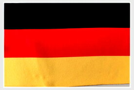 TOSPA 世界の国旗 ミニタオル ハンドタオル ドイツ国旗柄（素早い吸水 速乾のマイクロファイバー生地）ミニメガネ拭き スマホ タブレット レンズクリーナークロス
