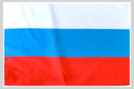 TOSPA 世界の国旗 ミニタオル ハンドタオル ロシア国旗柄（素早い吸水 速乾のマイクロファイバー生地）ミニメガネ拭き スマホ タブレット レンズクリーナークロス