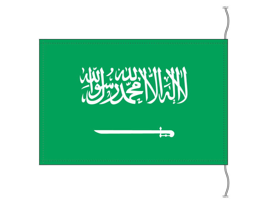 楽天市場】TOSPA サウジアラビア 国旗 卓上旗 旗サイズ16×24cm