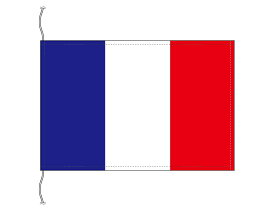 TOSPA フランス 国旗 卓上旗 旗サイズ16×24cm テトロントロマット製 日本製 世界の国旗シリーズ