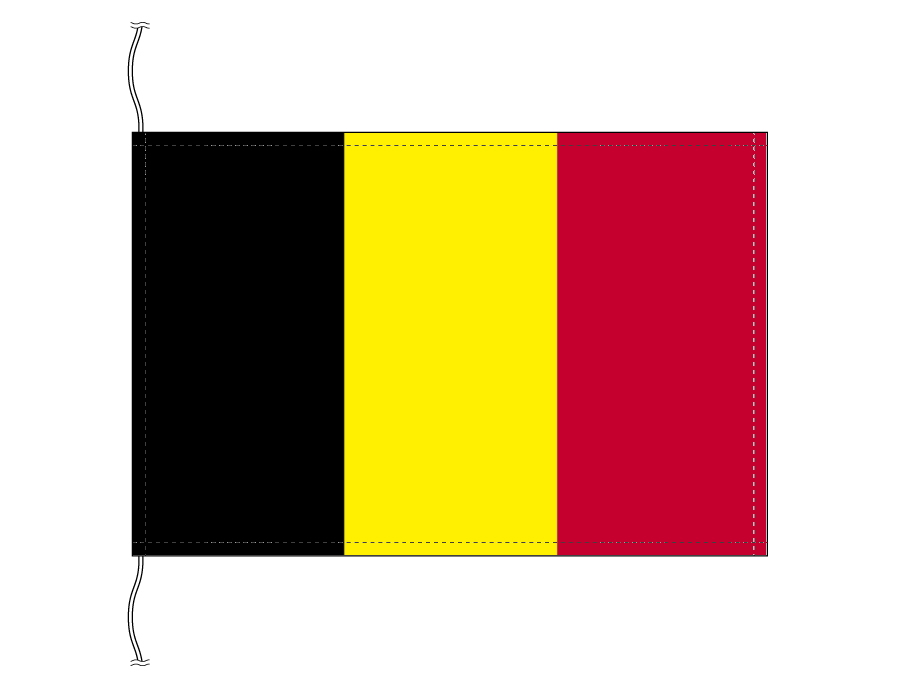 8392円 ふるさと割 世界の国旗 万国旗 ベルギー 90×135cm