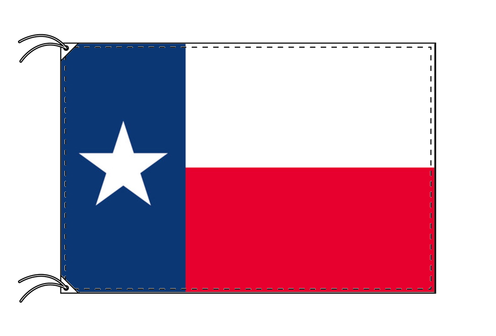 『1年保証』 送料無料 新発売 正規逆輸入品 アメリカ50州旗 統一価格 アメリカ合衆国の州旗 テキサス州旗 90×135ｃｍ 高級テトロン製