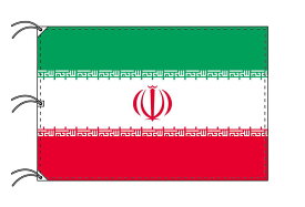TOSPA イラン 国旗 200×300cm テトロン製 日本製 世界の国旗シリーズ