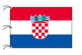 TOSPA クロアチア 国旗 200×300cm テトロン製 日本製 世界の国旗シリーズ