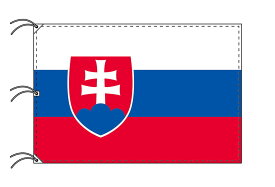 TOSPA スロバキア 国旗 200×300cm テトロン製 日本製 世界の国旗シリーズ