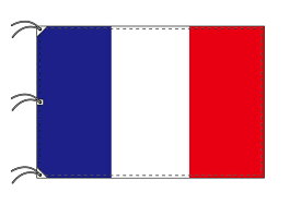 TOSPA フランス 国旗 140×210cm テトロン製 日本製 世界の国旗シリーズ