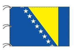 TOSPA ボスニア ヘルツェゴビナ 国旗 200×300cm テトロン製 日本製 世界の国旗シリーズ