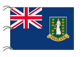 TOSPA イギリス領ヴァージン諸島 旗 200×300cm テトロン製 日本製 世界の国旗シリーズ IOC加盟地域