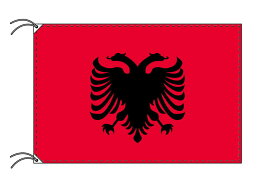 TOSPA アルバニア 国旗 90×135cm テトロン製 日本製 世界の国旗シリーズ