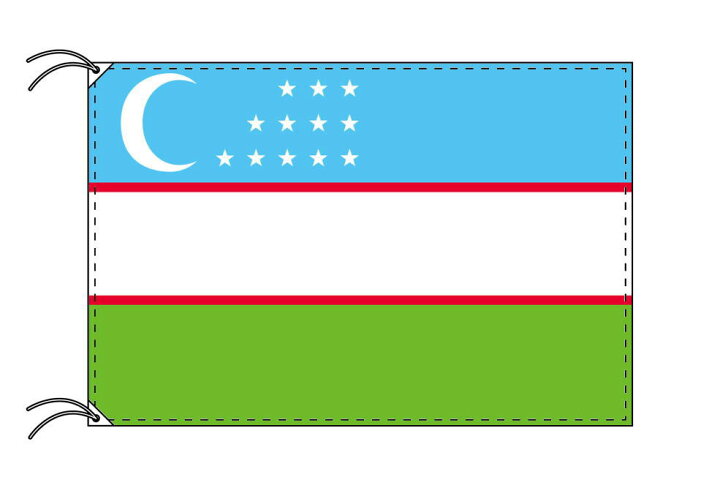 激安の 世界の国旗 万国旗 ウズベキスタン 90×135cm CMLF-1529178 納期目安 www.centrozimman.com.ar