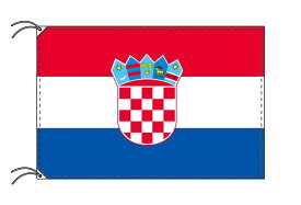 TOSPA クロアチア 国旗 120×180cm テトロン製 日本製 世界の国旗シリーズ