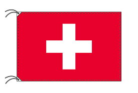 【レンタル】 3泊4日レンタル旗　スイス国旗（旗単品）[90×135cm国旗・高級テトロン製]安心の日本製