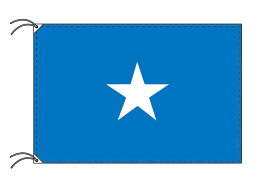 【レンタル】 3泊4日レンタル旗　ソマリア国旗（旗単品）[90×135cm国旗・高級テトロン製]安心の日本製