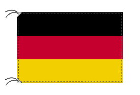 【レンタル】 3泊4日レンタル旗　ドイツ国旗・付属品セット[90×135cm国旗・3mポール・扁平玉・スタンド・高級テトロン製]安心の日本製