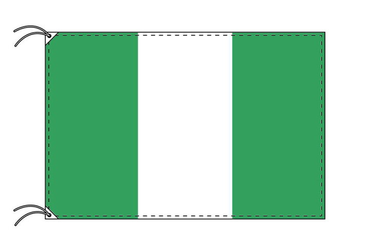 楽天市場 ナイジェリア 国旗 90 135cm テトロン製 日本製 世界の国旗シリーズ トスパ世界の国旗販売ショップ