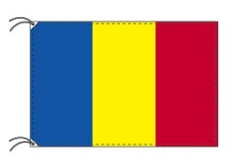 【レンタル】 3泊4日レンタル旗　ルーマニア国旗（旗単品）[90×135cm国旗・高級テトロン製]安心の日本製