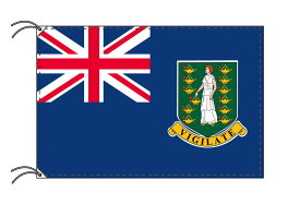 TOSPA イギリス領ヴァージン諸島 旗 90×135cm テトロン製 日本製 世界の国旗シリーズ IOC加盟地域
