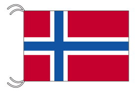 TOSPA ノルウェー 国旗 MLサイズ 45×67.5cm テトロン製 日本製 世界の国旗シリーズ